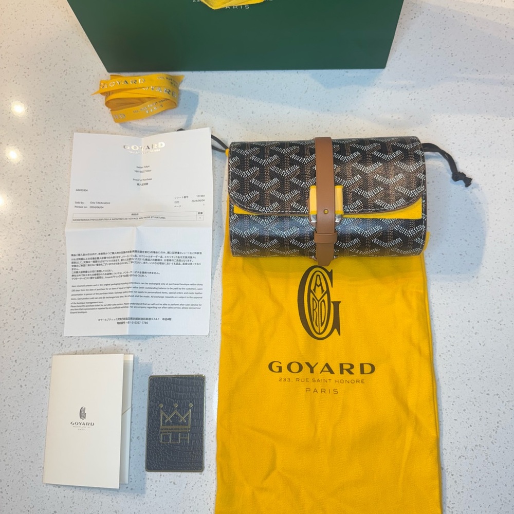 GOYARD DOUBLE WATCH CASE - Picture 3 of 14